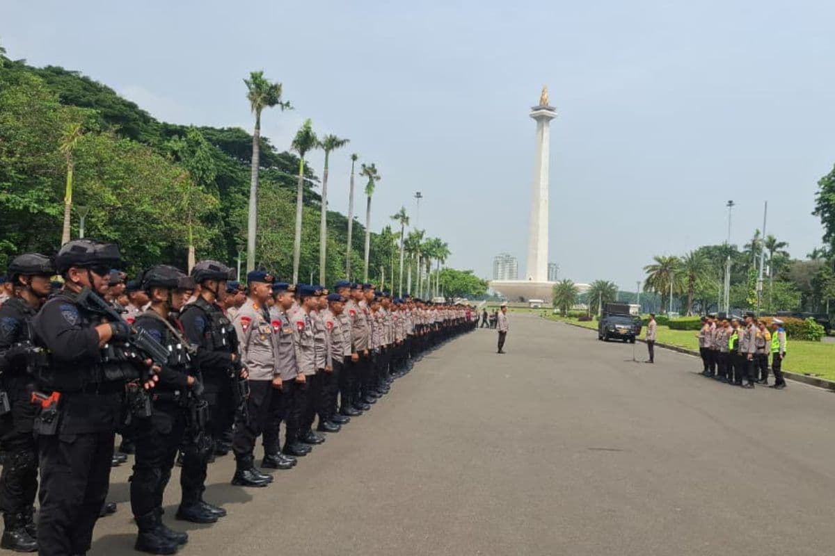 Lebih dari 600 Polisi Dikerahkan untuk Mengamankan Demo di Pusat Jakarta: Apa Motif di Baliknya?