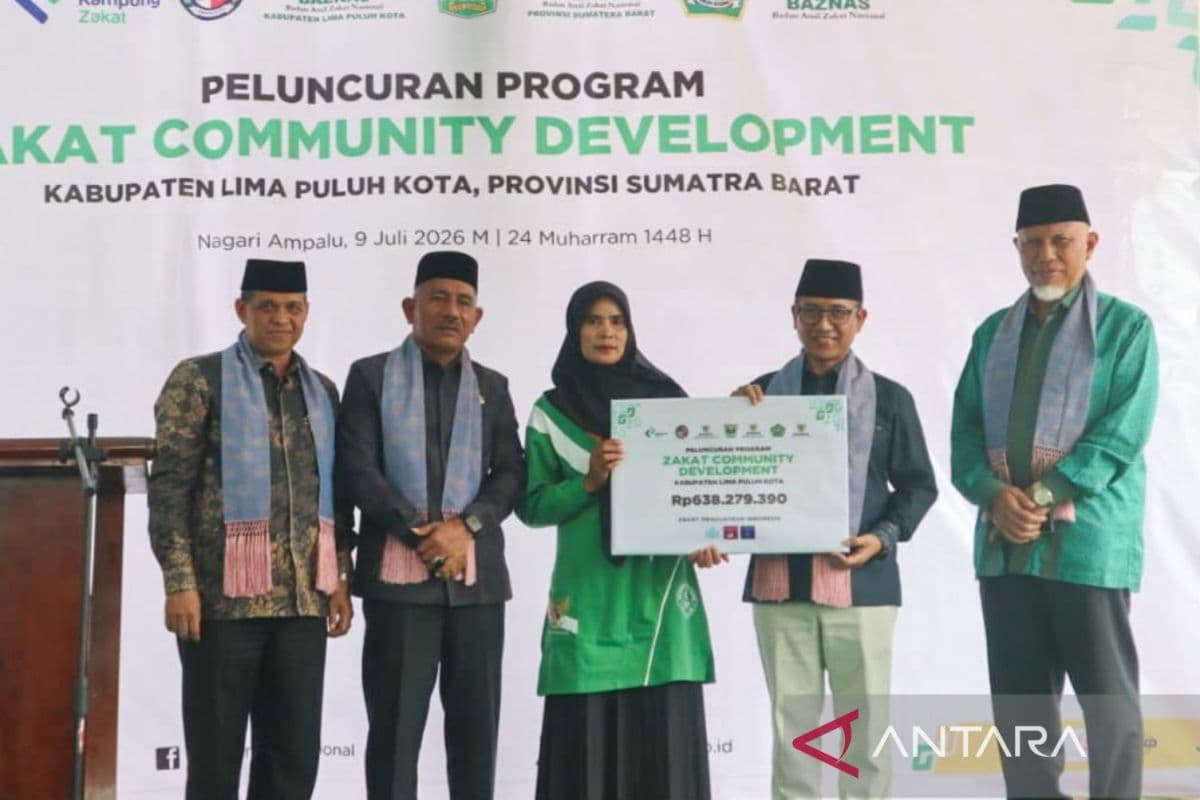 Zakat Jadi Mesin Penggerak Ekonomi? Baznas Luncurkan ‘Kampung Zakat’ di Lima Puluh Kota