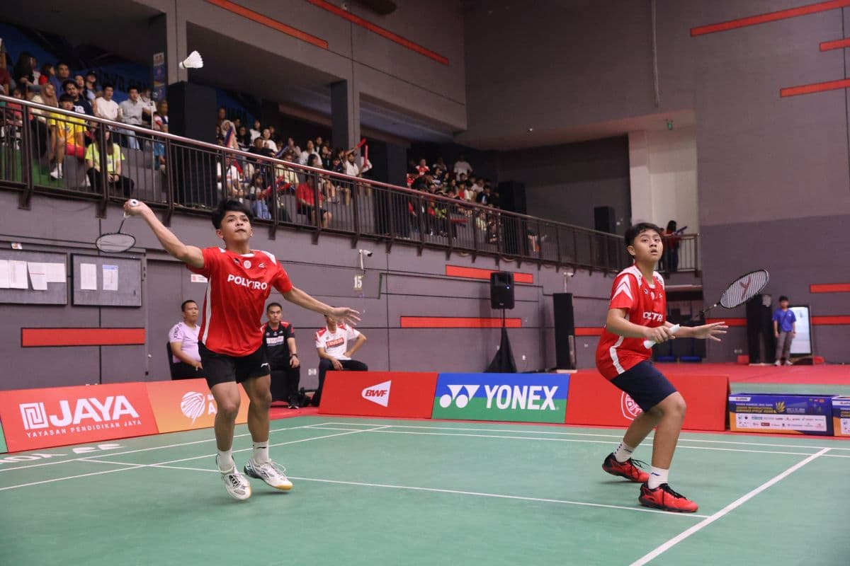 Ganda Putra Indonesia Kenzie/Léo Menaklukkan Tekanan dan Raih Gelar di Jaya Raya Junior 2026