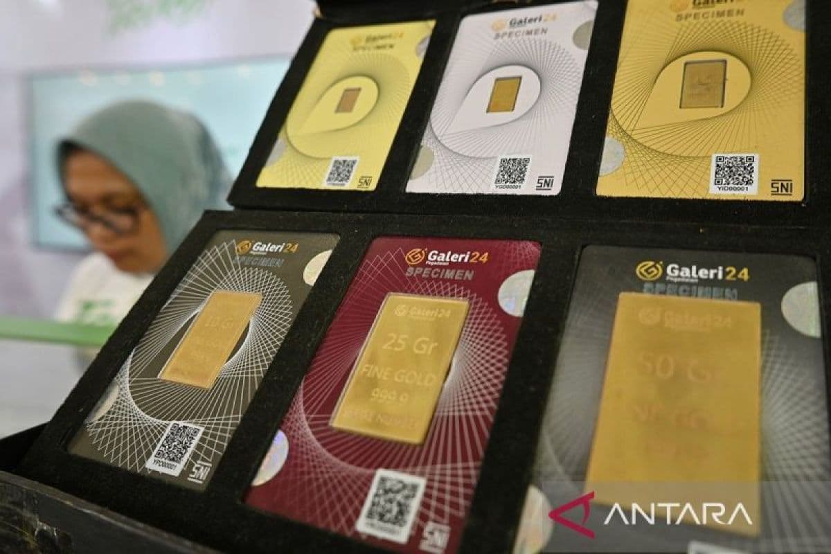 Harga Emas Pegadaian Melejit: Galeri24, Antam, dan UBS Naik Tajam di Pagi Senin