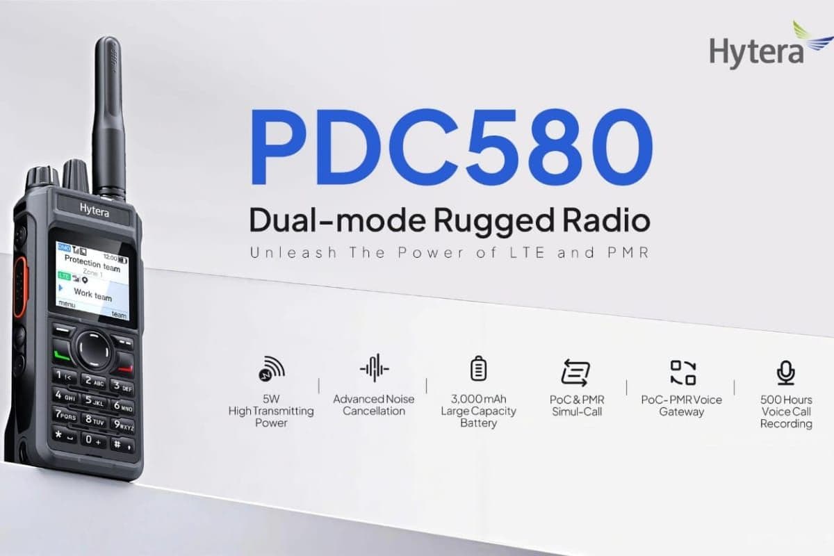 Hytera Luncurkan Radio Rugged PDC580: Solusi Dual‑Mode yang Dijanjikan Mempermudah Transisi Narrowband‑Broadband, Tapi Benarkah?