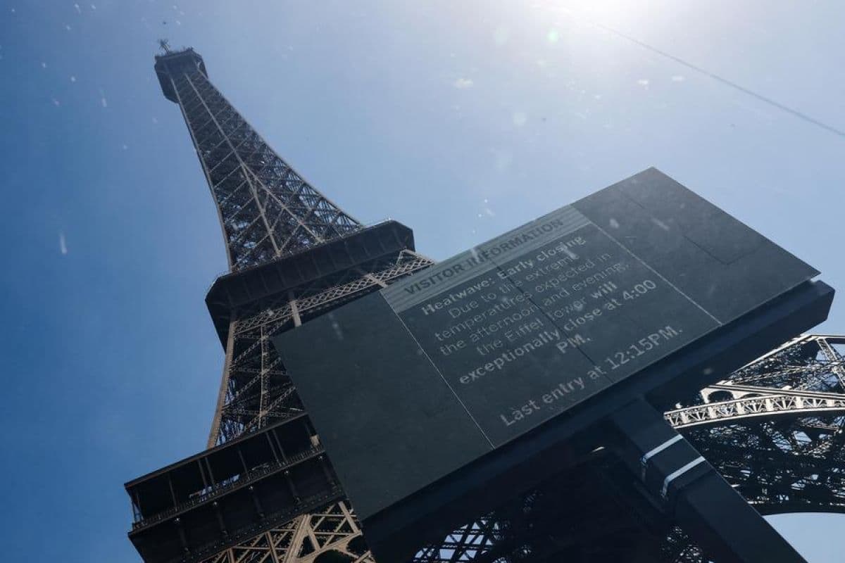 Gelombang Panas Ekstrem Paksa Menara Eiffel dan Museum Paris Tutup Lebih Awal: Apa Penyebabnya?
