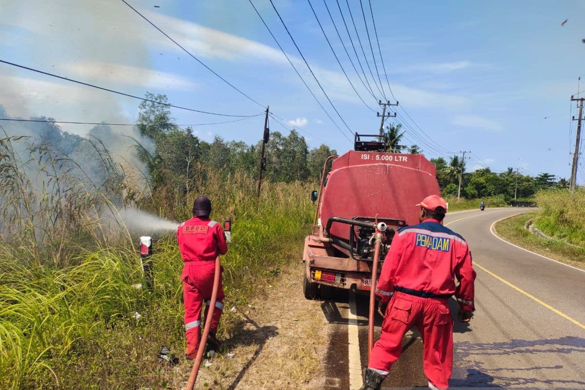Satu Hektare Lahan Belitung Hangus: Alarm Bahaya Karhutla di Tengah Kemarau Panjang