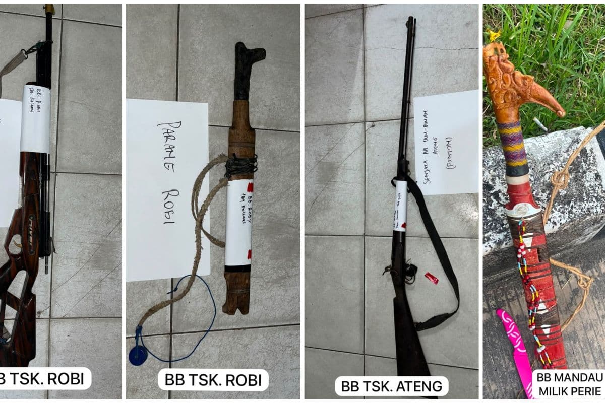 Tragedi Berdarah Katingan: Sembilan Eksekutor Bandar Narkoba Diringkus, Menguak Sisi Gelap Perlawanan Terorganisir
