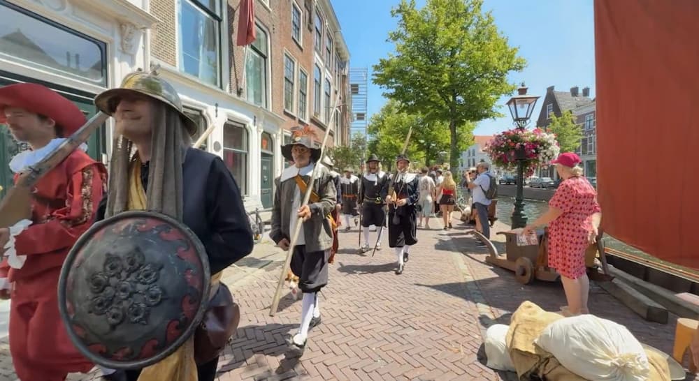 Rembrandt Festival di Leiden: Rekonstruksi Abad 17 yang Mengguncang Pengunjung
