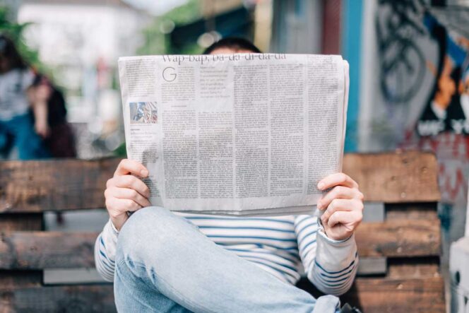 
 Why reading newspapers are more preferred by older men’s?